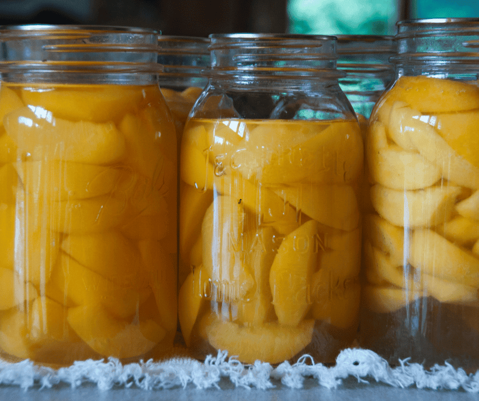 can you freeze canned fruit