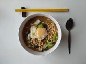 Photo Of Noodles On A Bowl