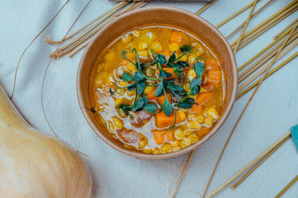 Photo of a Bowl with Soup