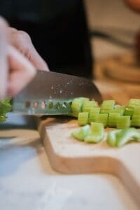 cooking celery soup